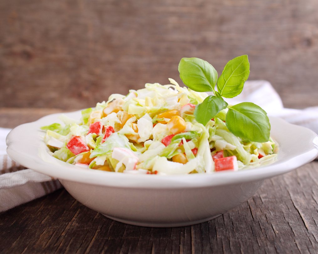 Салат з пекінської капусти