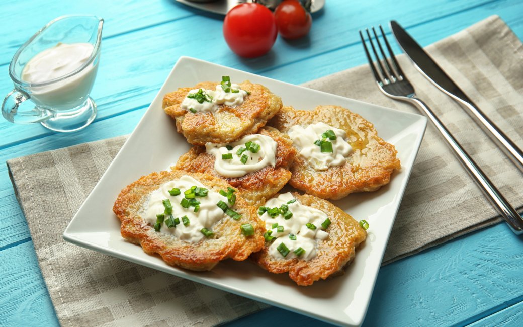 Картопляні млинці по-англійськи