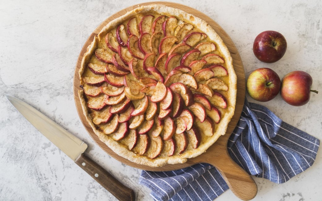 Пиріг з яблуками