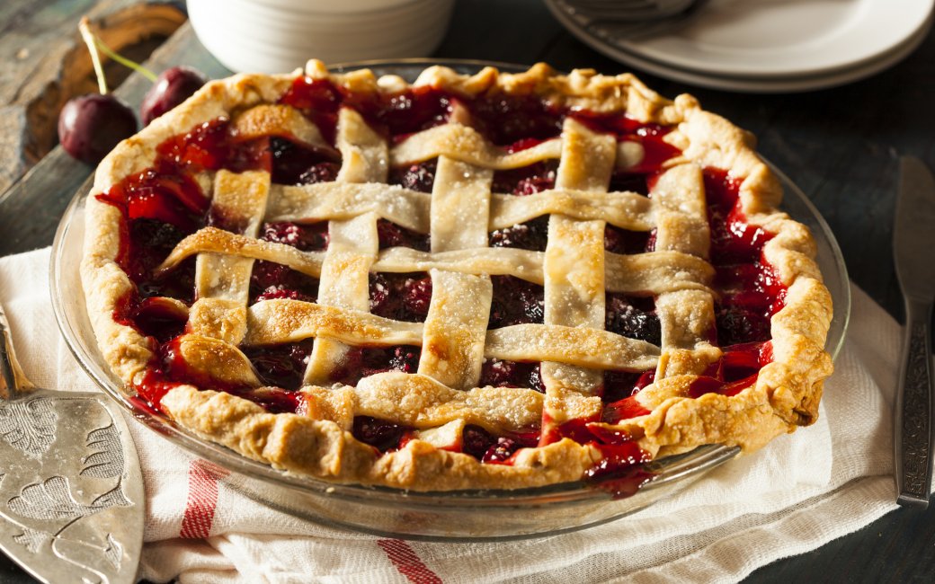 Вишневый пирог