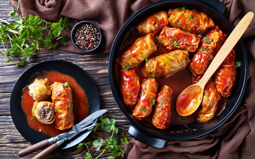 Голубці з м’ясом