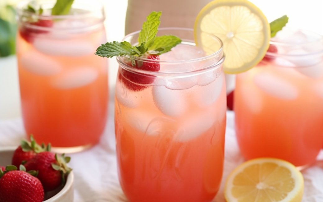 полуничний лимонад