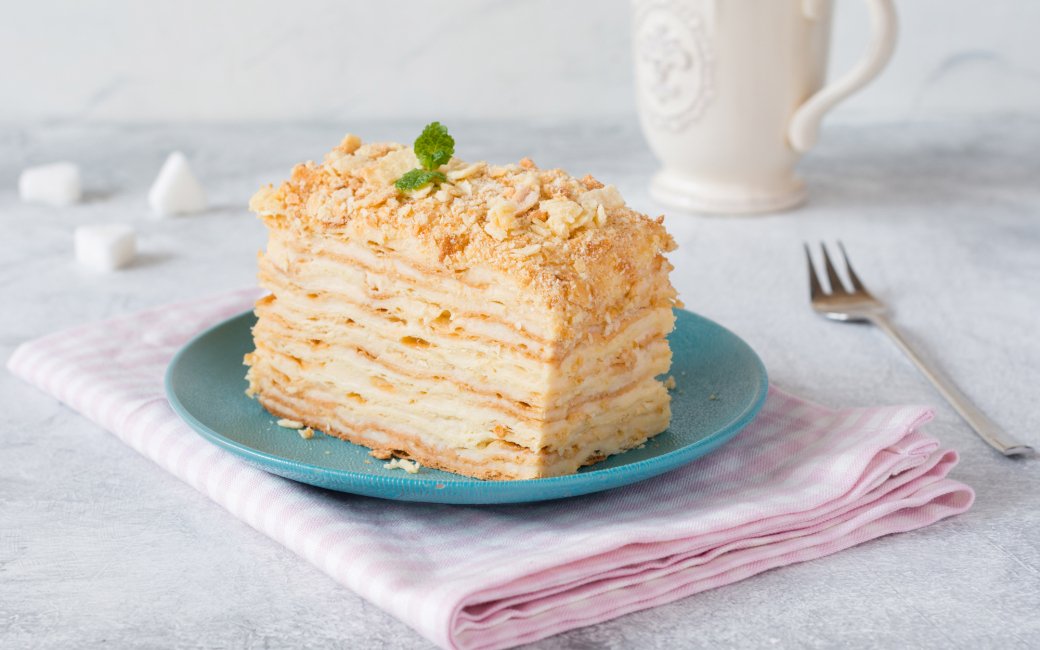 торт наполеон