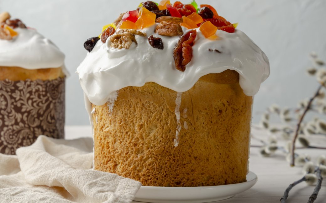 Коньячна паска з родзинками