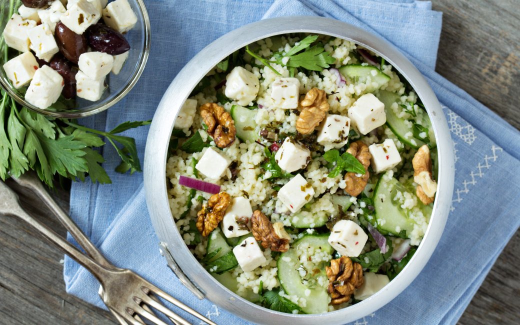 Салат з фетою