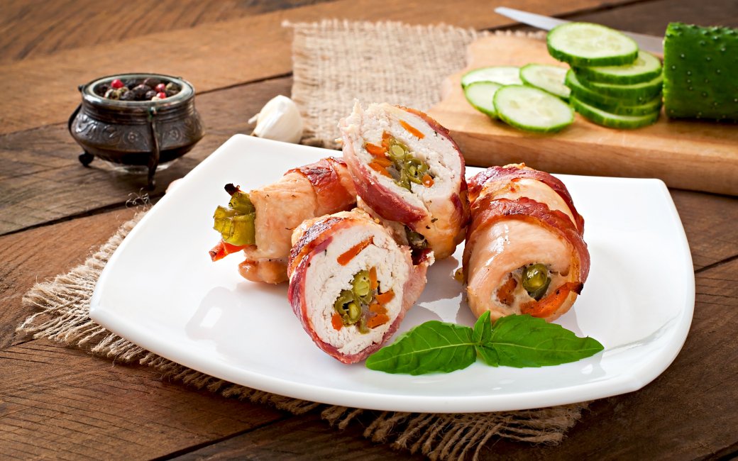 Рулети з курки