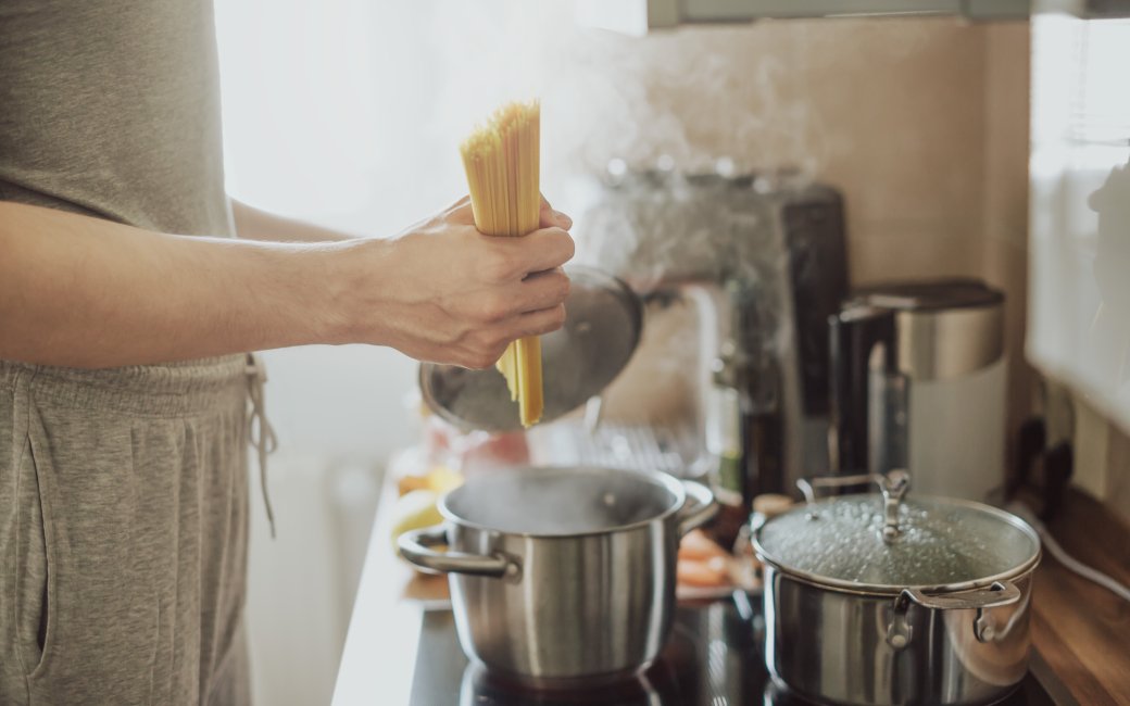 Варіння макаронів - як економити воду