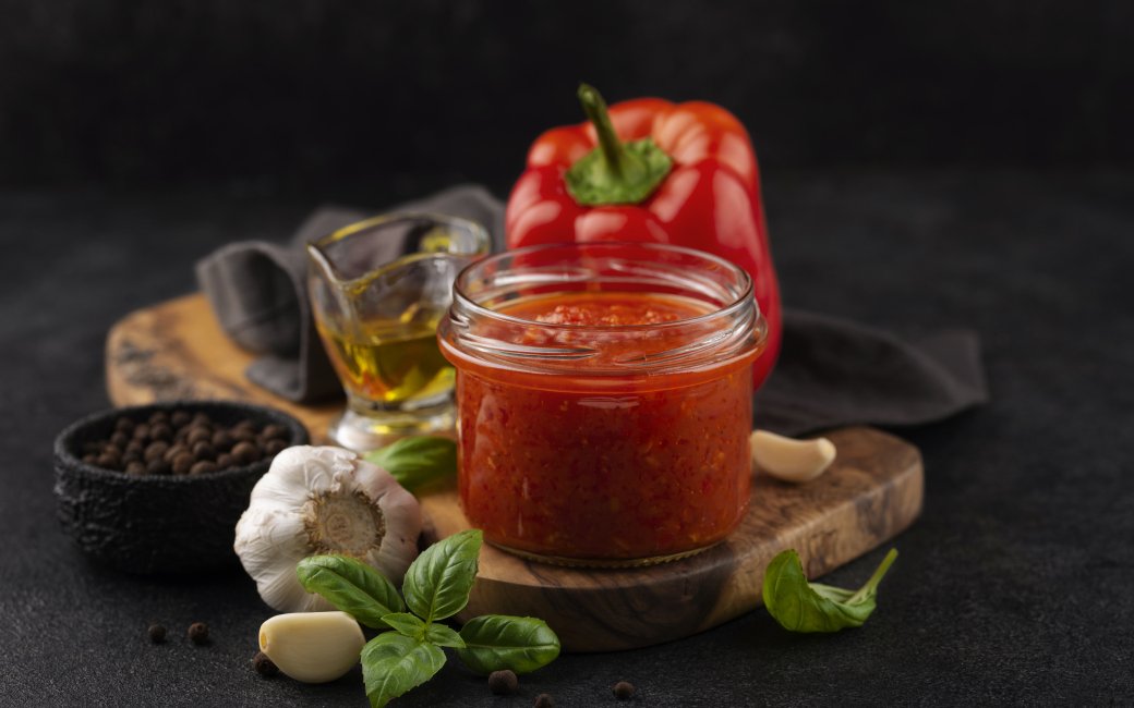 Соус з болгарський перцем