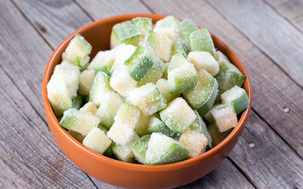 Як заморозити кабачки на зиму