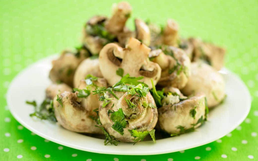 Мариновані печериці