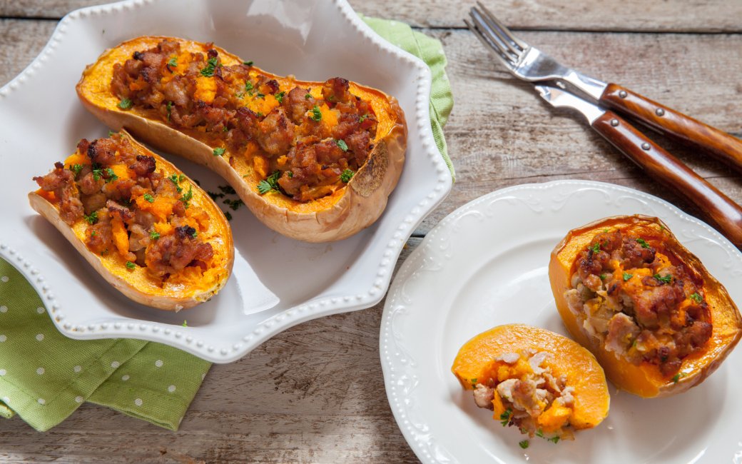 Фарширований гарбуз