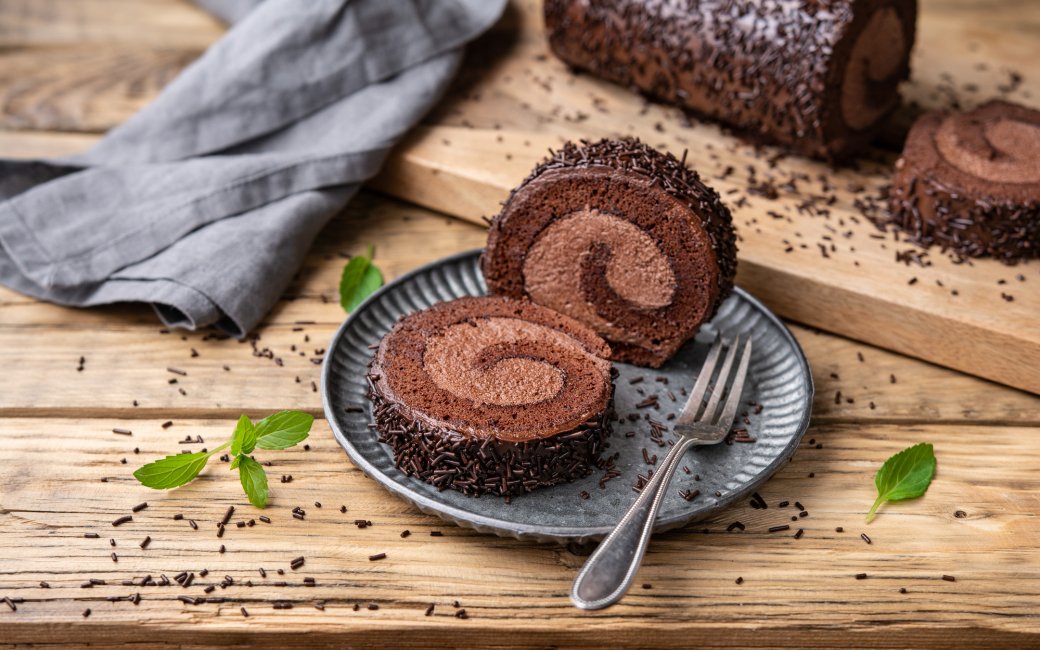 Шоколадний рулет