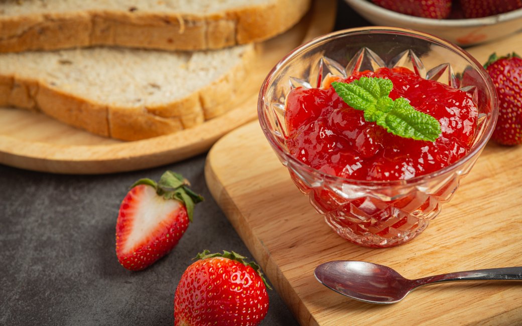 Желе з полуниці