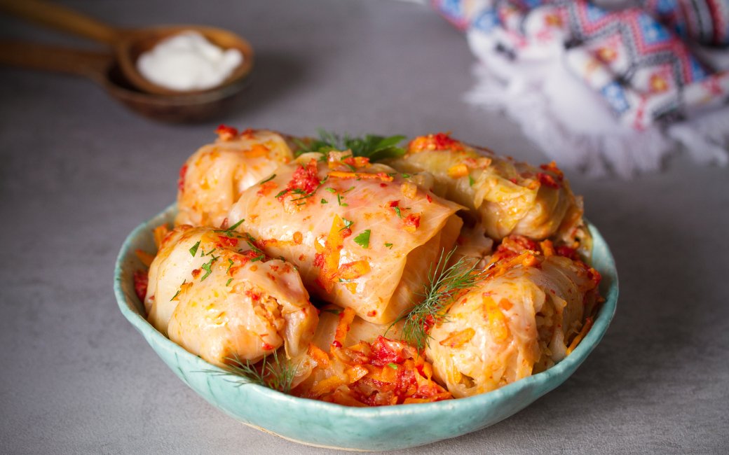 Фарш на голубці