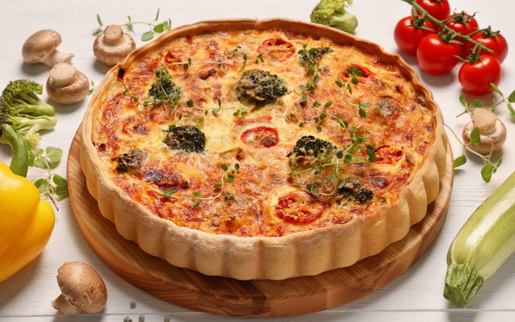 Тарт з овочами