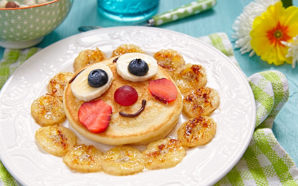 Безглютеновые блины с ягодами