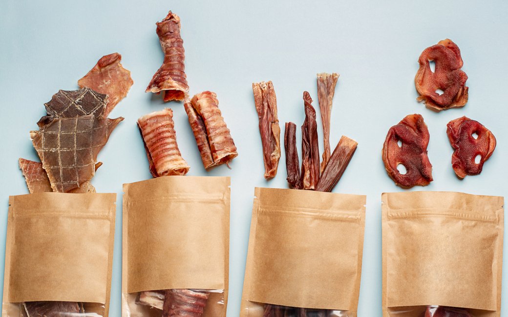 Сушені смаколики для собак