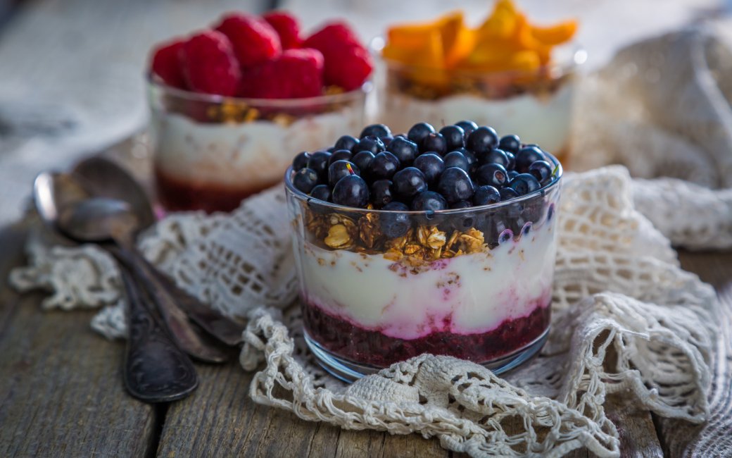 десерти в склянці