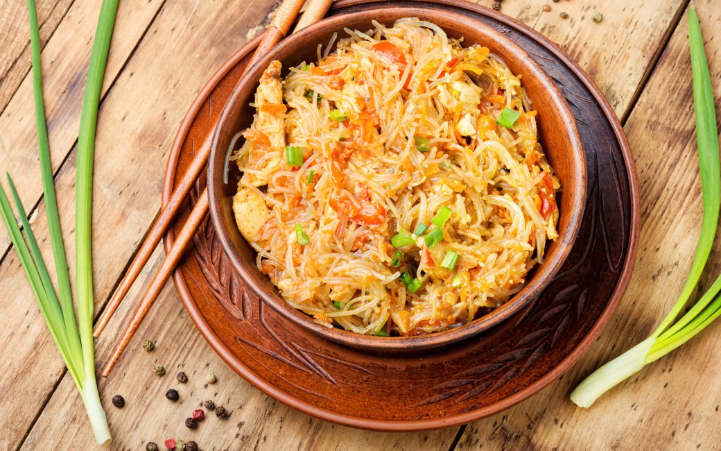 Фунчоза з куркою