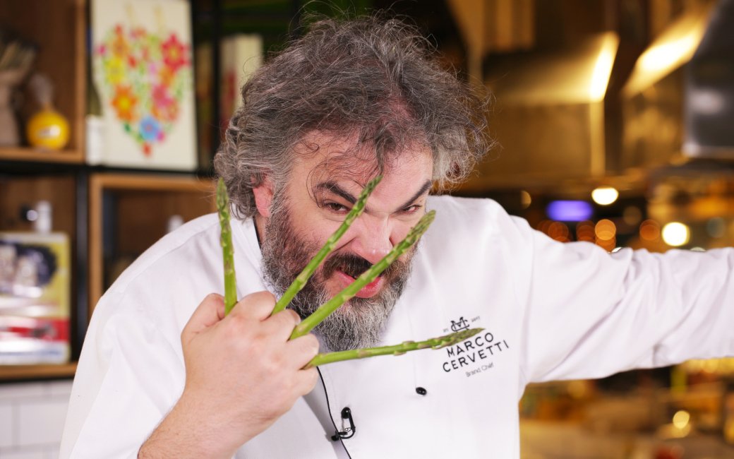 Марко Черветті спаржа