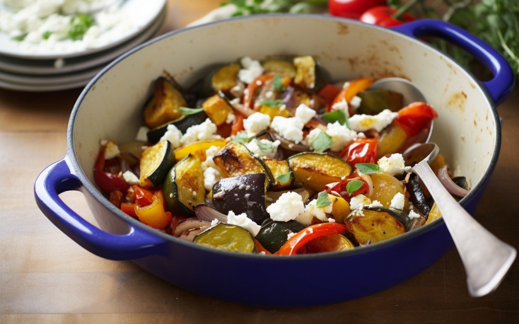 Осінні овочі запечені в духовці