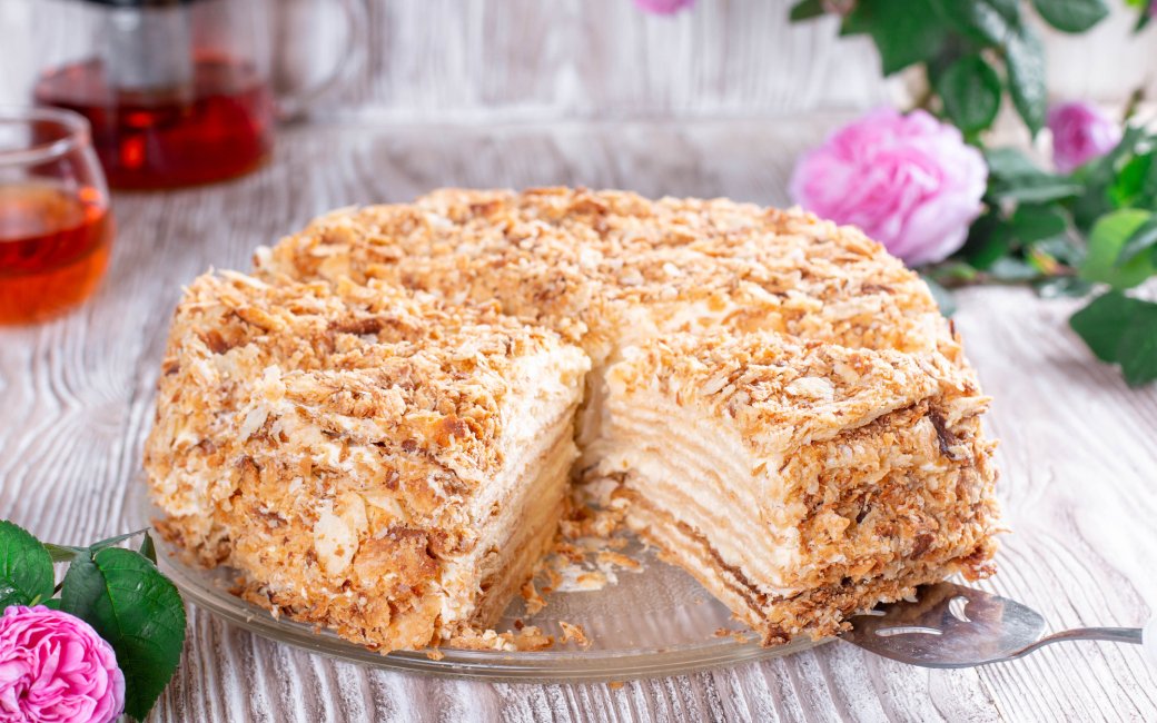 Торт "Наполеон" - лінивий рецет