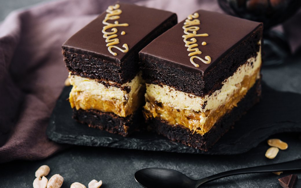 Торт "Снікерс"