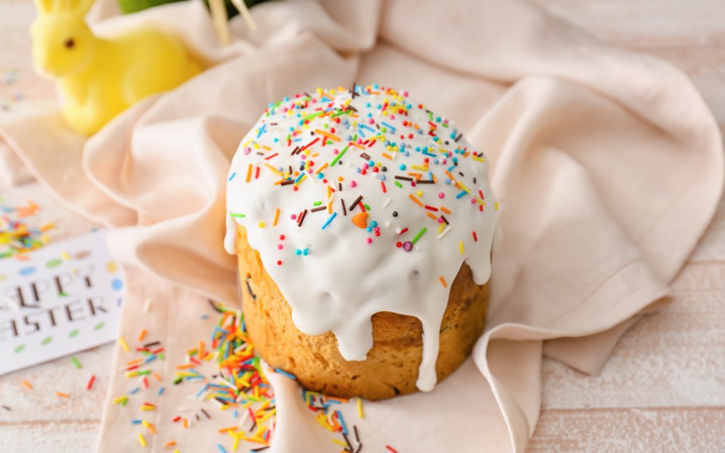 Паска з тіста у воді