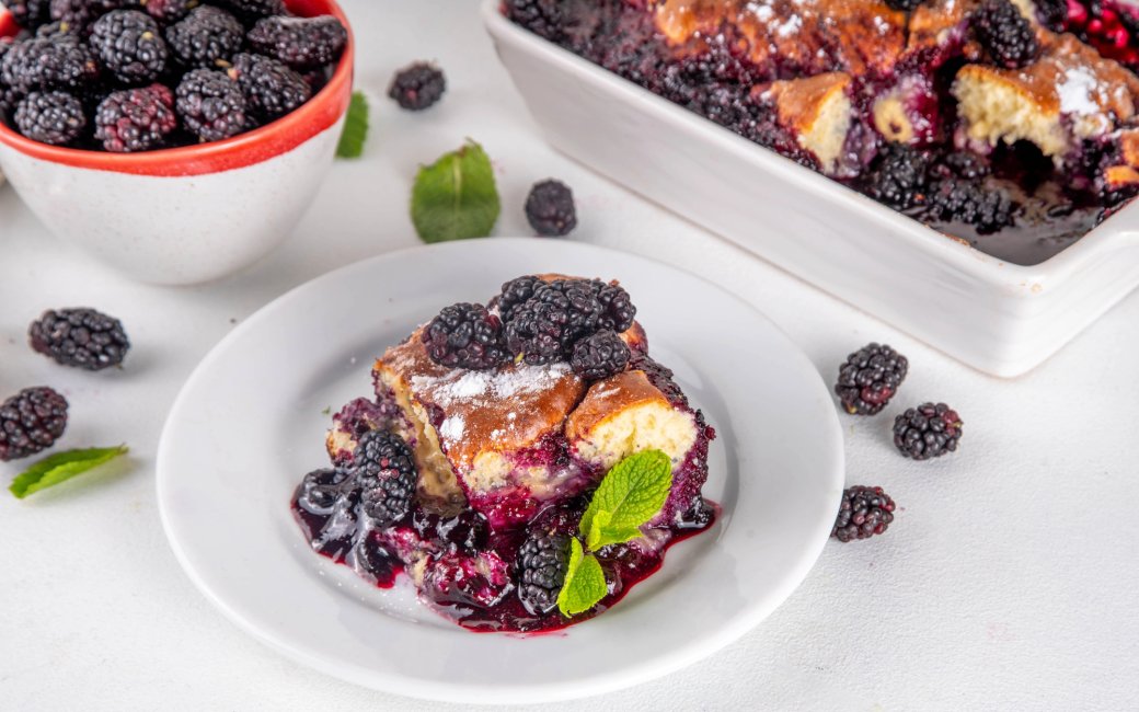 Пиріг із шовковицею