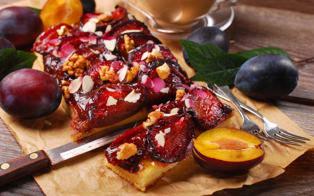 Сливовий пиріг