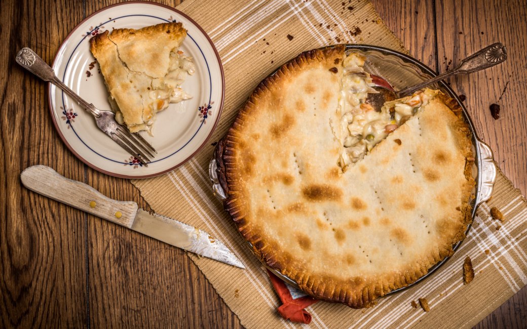 пиріг з куркою