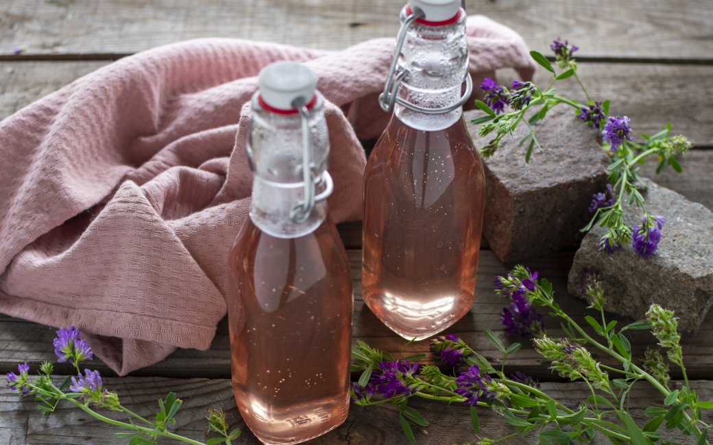 Домашній лавандовий сироп