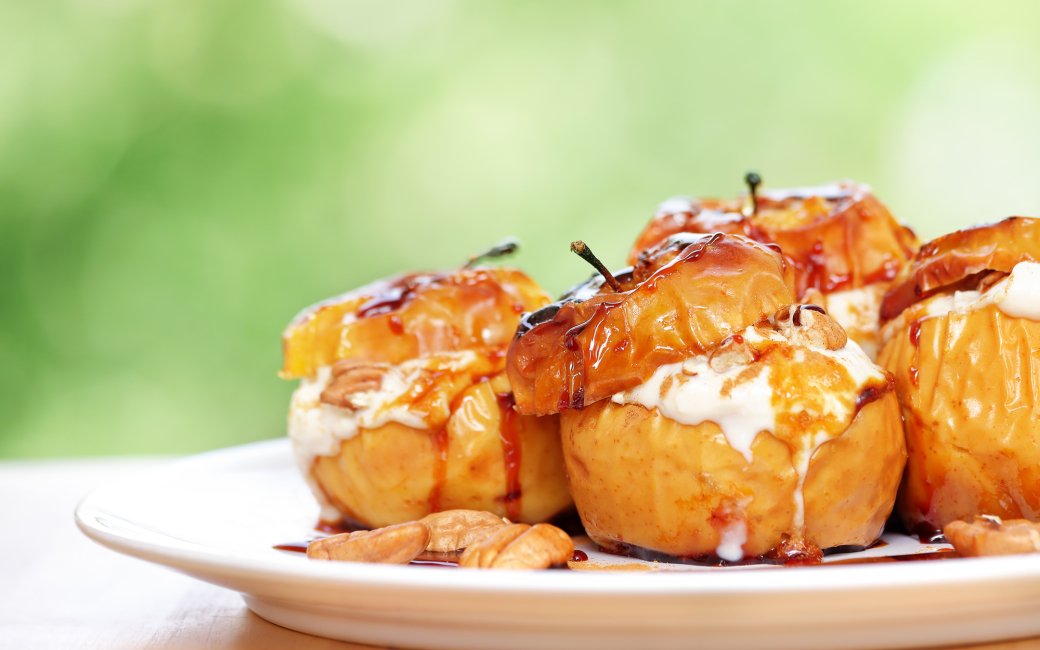 Запеченные яблоки