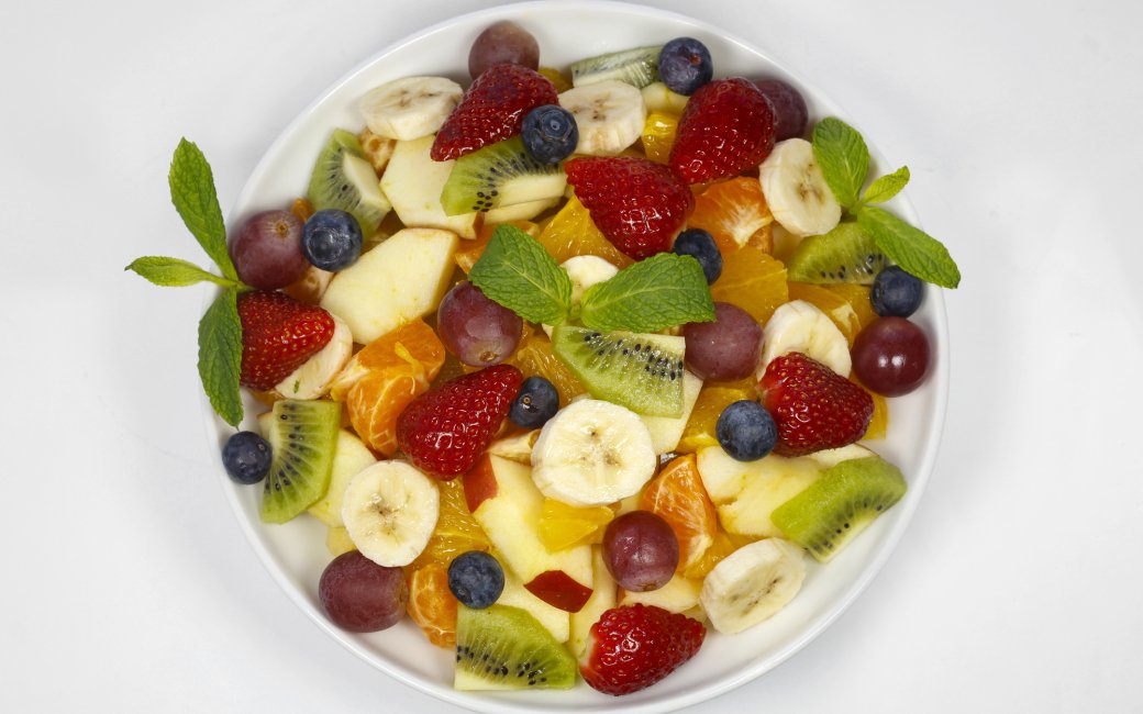 салат з фруктами