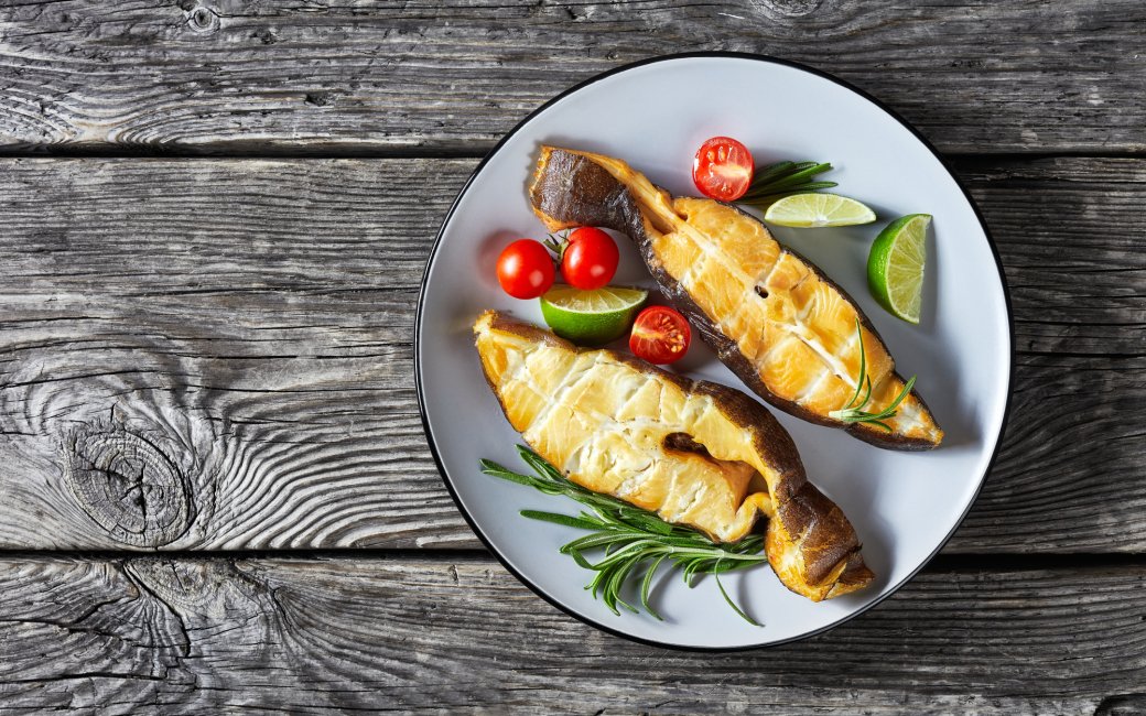 Стейки палтуса