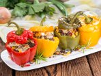 Фаршировані мʼясом перці