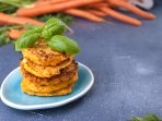 Морквяні млинці з зеленою гречкою