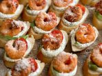 Брускети з креветками