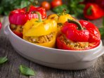 Фаршировані рисом перці