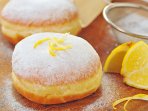 Лимонні пончики на кефірі