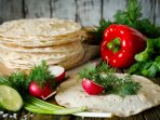 лаваш з овочами
