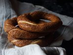Домашні бублики з кунжутом