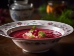 Борщ з порічками