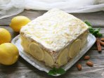 Лимонний торт без випікання