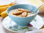 Вівсяна каша з бананами