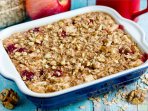 Вівсяна запіканка з яблуками
