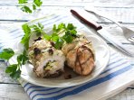 Курячі рулетики з омлетом рецепт