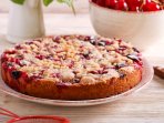 Штрейзельний пиріг з вишнею