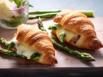 Круассаны со спаржей