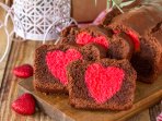 Кекс із сердечком